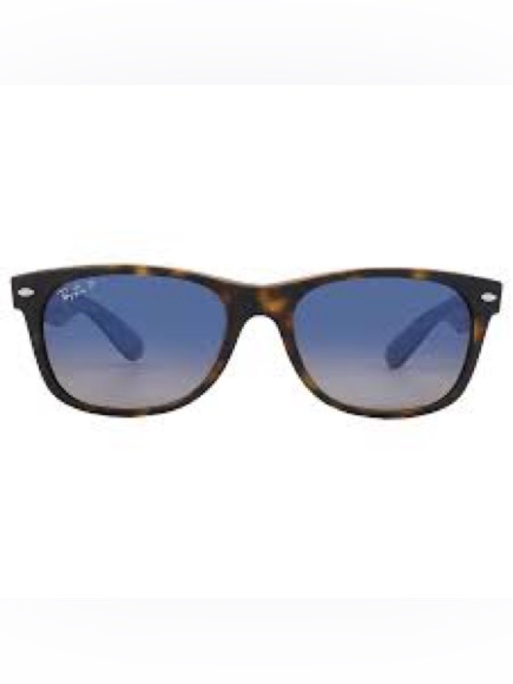 Ray-Ban New Wayfarer polarized blue gradient sunglasses, Authentic 💯 RB2132